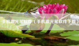 手机激光笔软件（手机激光笔软件下载）