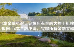 6本金融小说，完爆所有金融大鳄手机搜狐网「6本金融小说，完爆所有金融大鳄」
